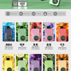 sp2s12000口一次性電子煙(可充電)【買十隻隨機贈送一隻,送完為止!!】